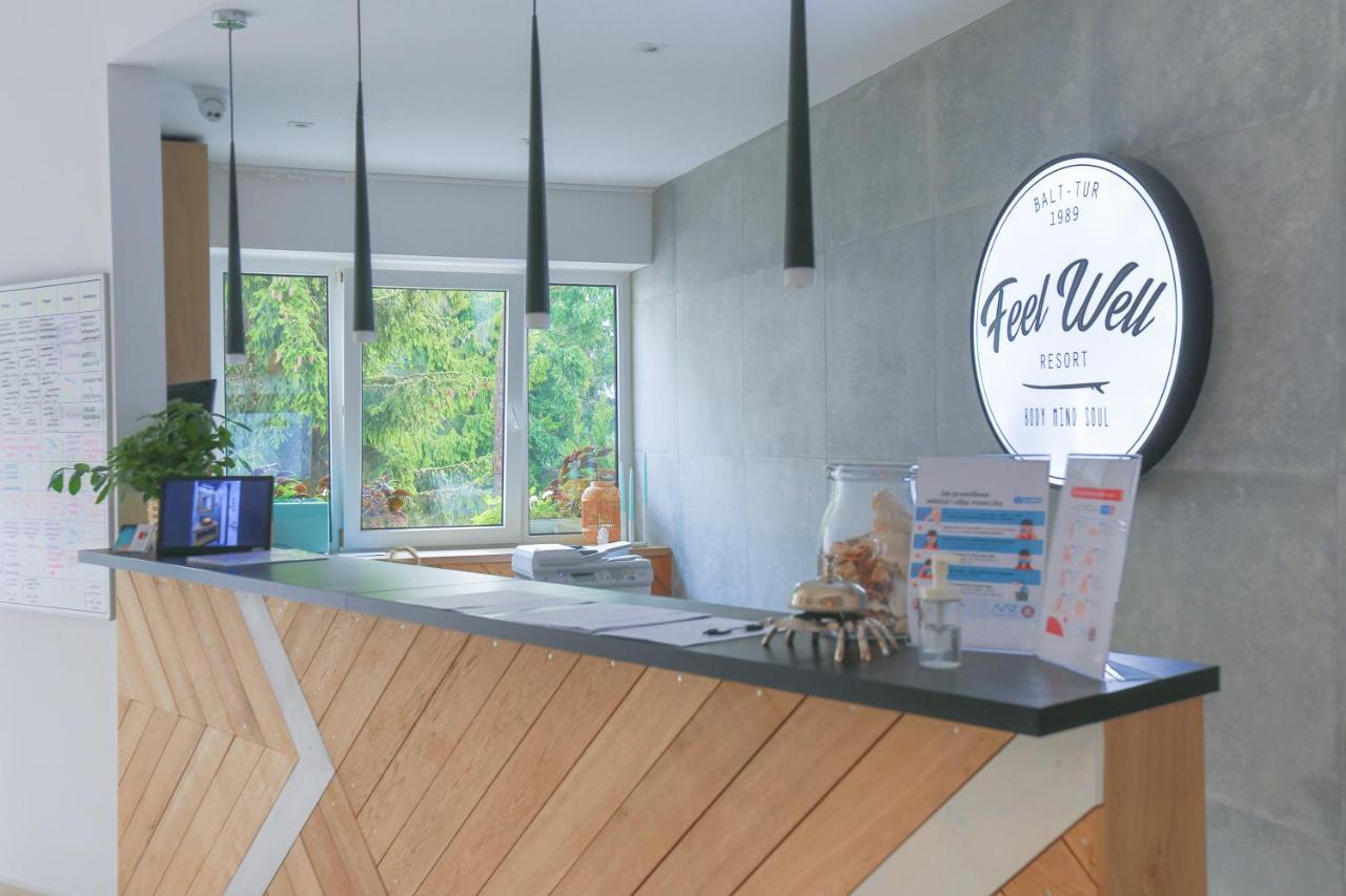 Osrodek Wypoczynkowy Balt-Tur Feel Well Resort ยาสต์เชอเบีย กูรา ภายนอก รูปภาพ
